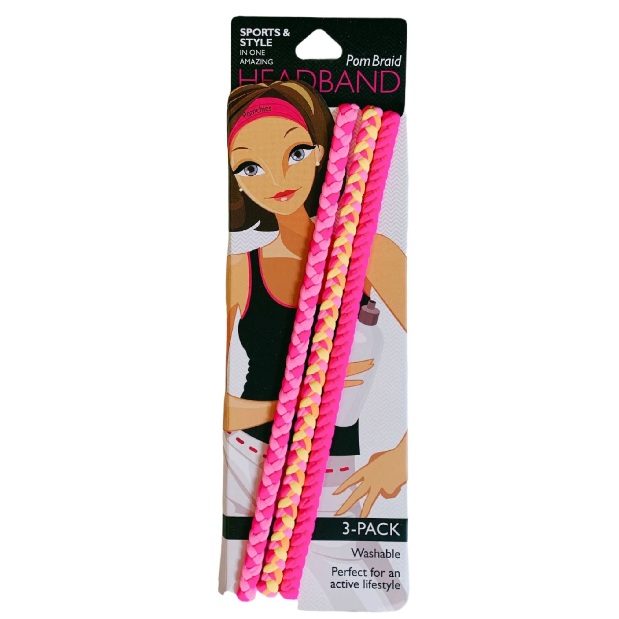 Stretchy Braid and Knotted Headbands | Yoga Workout Headband Packs and Singles