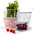 Reusable Silicone Food Storage Bags – Set of 4