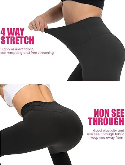 Cropped High-Waisted Leggings – Snake Print Workout Pants